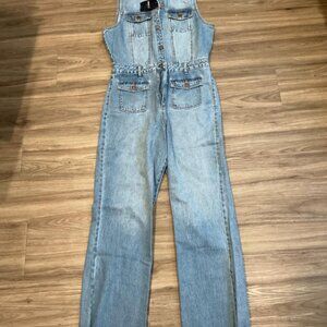 Forever 21 Denim Jumpsuit - Size Medium